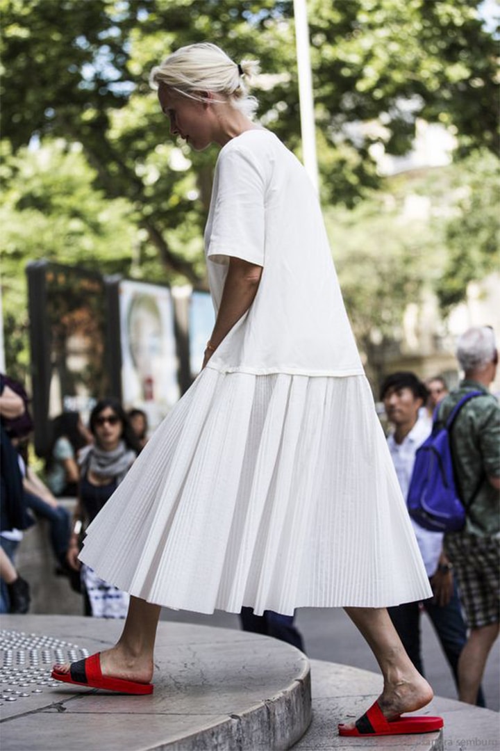 White Dress Summer Trend
