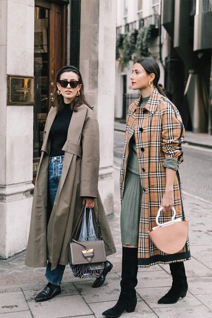 Fall Winter Street Style Dresses with Boots