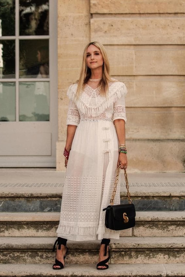 White Dress Summer Trend