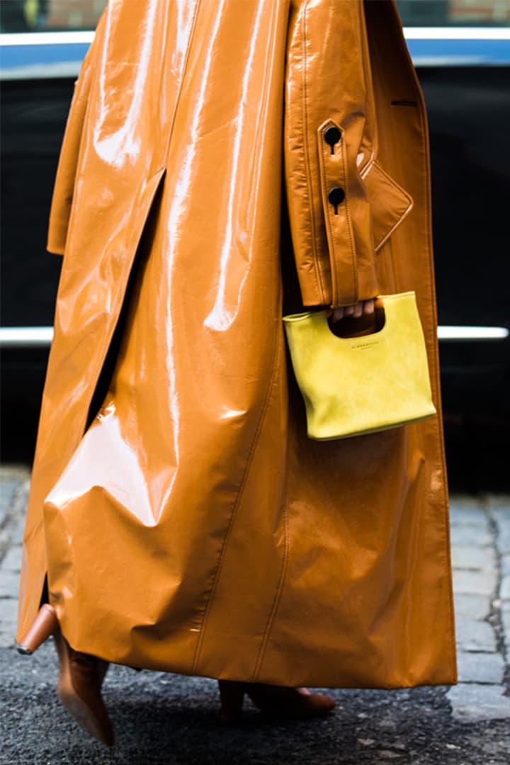 Rainy Day Outfit Street Style Trench Coat