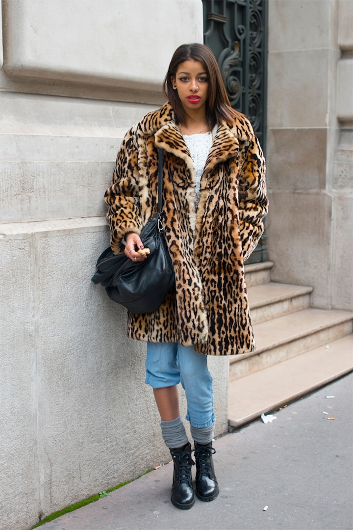 Socks with Heels Fall Winter Street Style