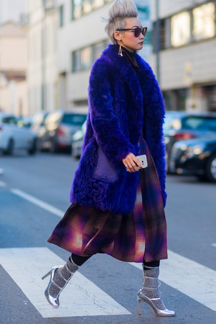 Metallic Socks with Heels Fall Winter Street Style