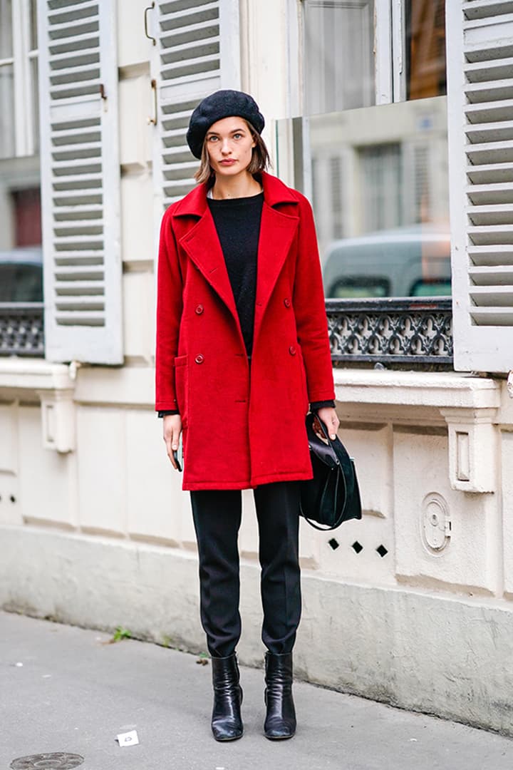 Beret Style Parisian Street Style