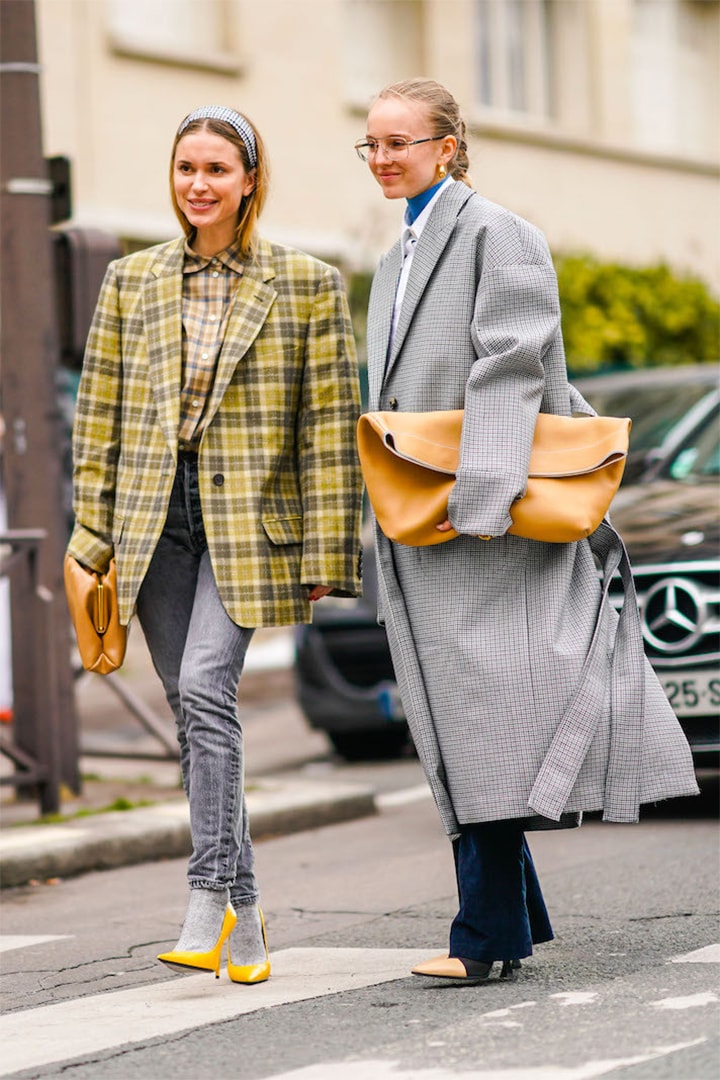 Socks with Heels Fall Winter Street Style