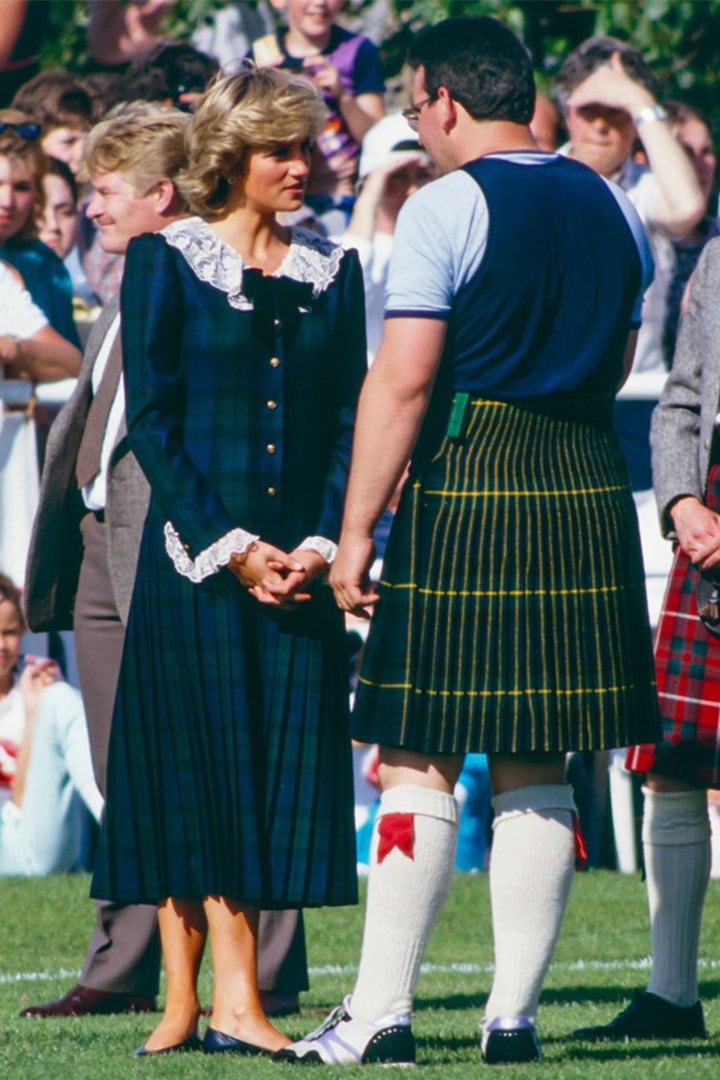 British Royal Tartan Princess Diana