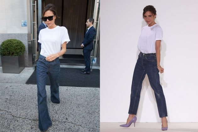 Victoria Beckham White Tee