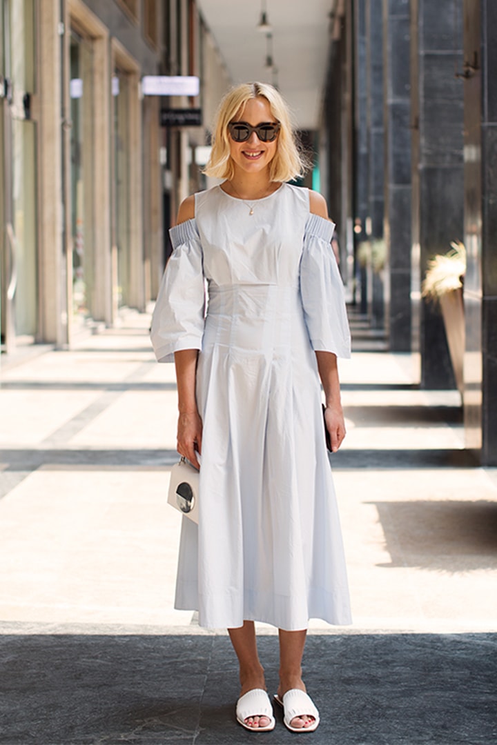 White Dress Summer Trend