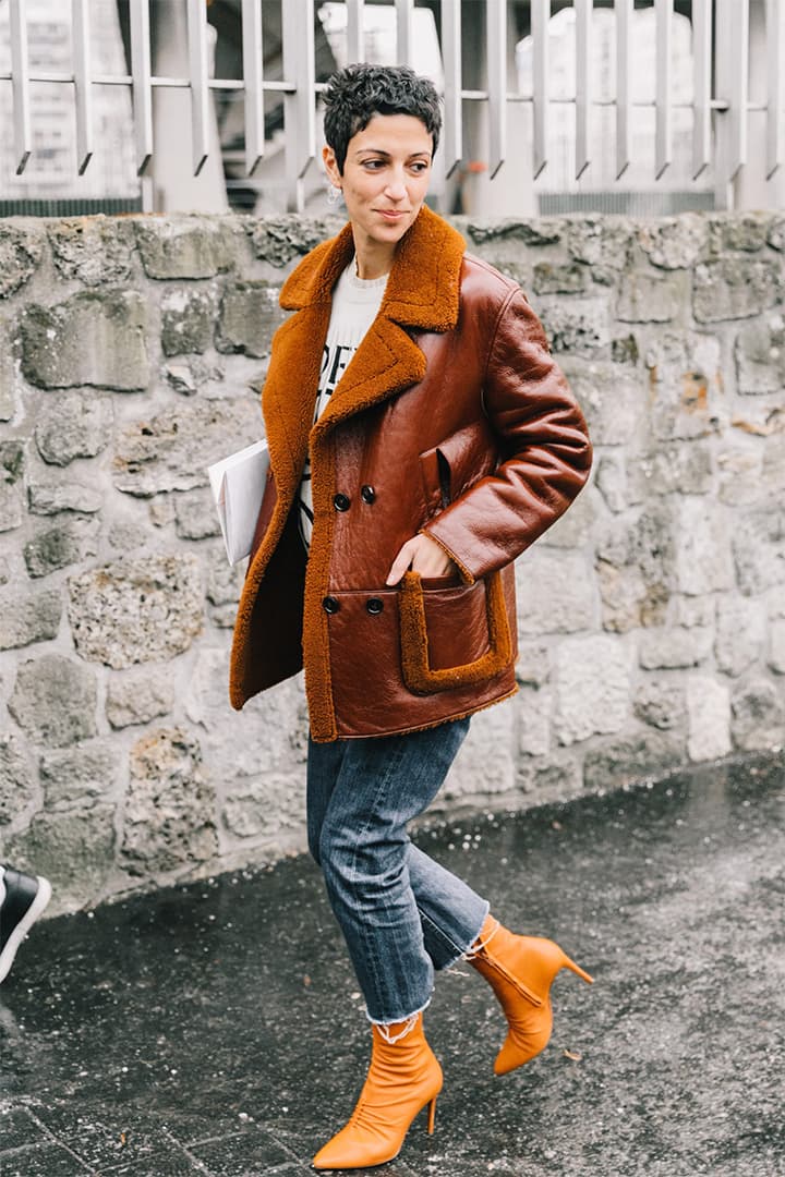 Winter Fall Denim Street Style