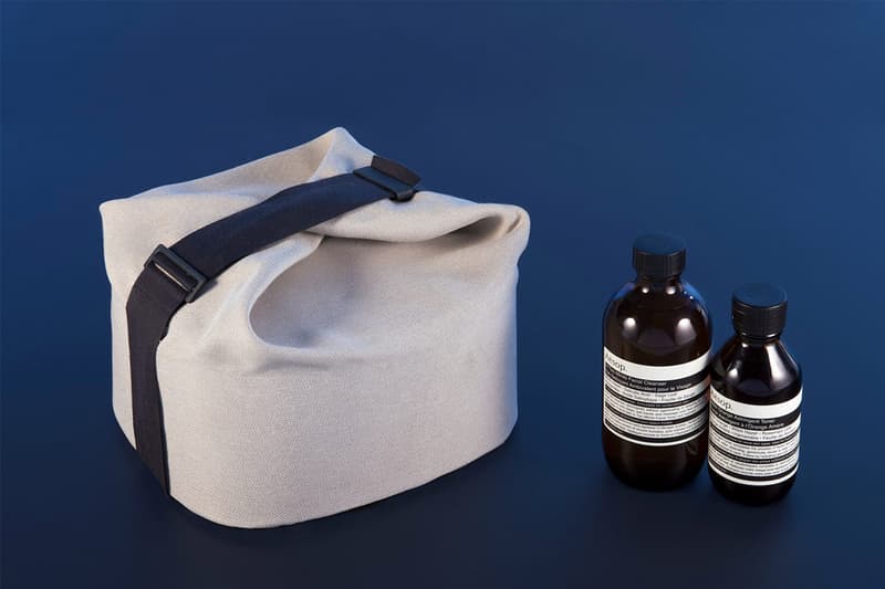 Aesop ÉCAL graduate students Wash Bag Design
