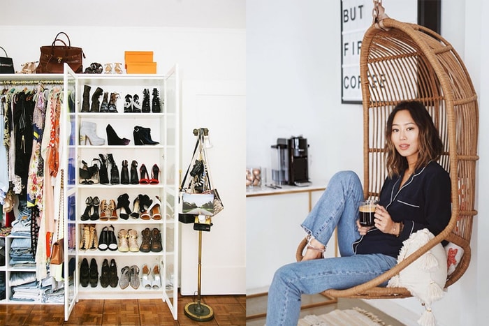 走進時尚博主 Aimee Song 的衣帽間,順便聽她分享收納心得!