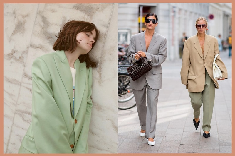 Grandpa Blazer styling item oversized coat fall trends vintage