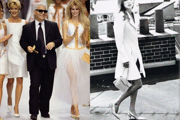 Chanel Kitten Heels Cindy Crawford Kate Moss