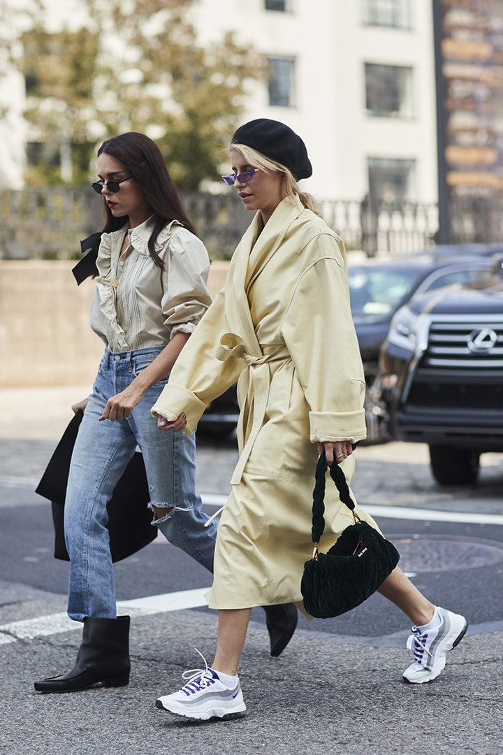 Beret Dad Shoes Sneakers Street Style