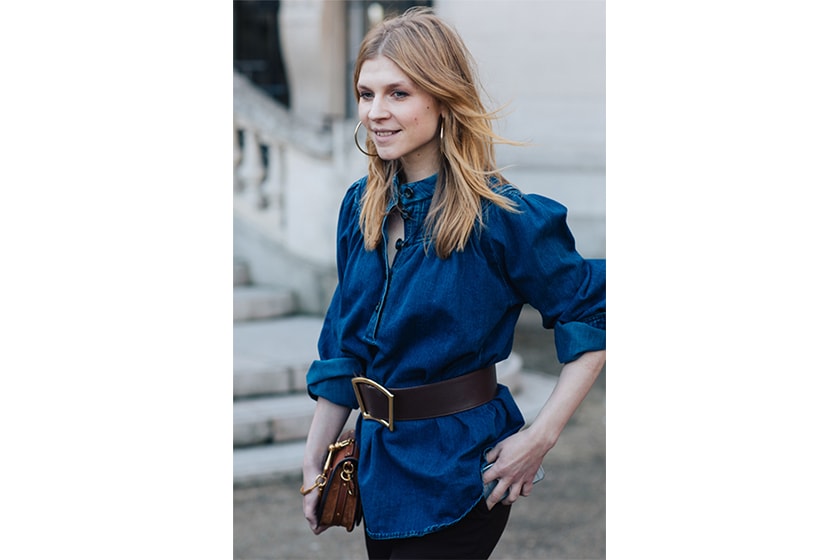 Clémence Poésy French Style Belt