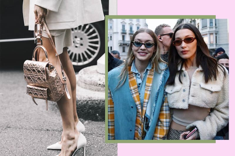 Gigi Bella hadid fashion trend