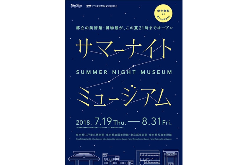 Japan Travel Summer Night Museum 2018