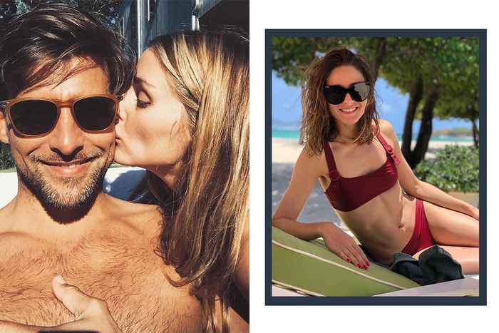 名媛 Olivia Palermo 上載泳衣照!與丈夫小島度假超有愛