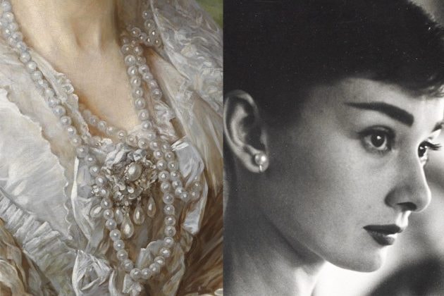 Pearl Earrings Audrey Hepburn