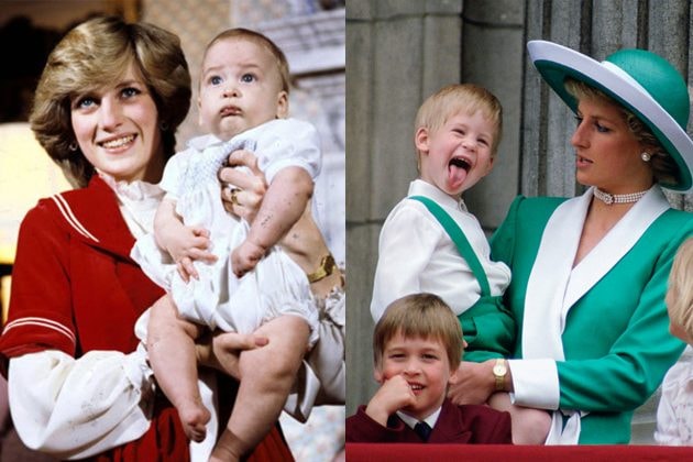 Princess Diana Prince William Prince Harry Wombat