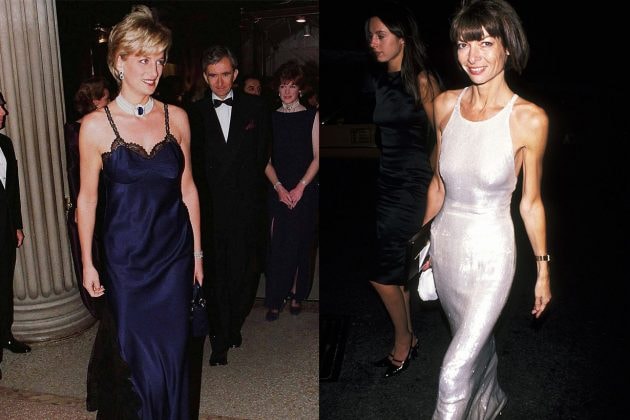 Slip-Dress Princess Diana Anna Wintour