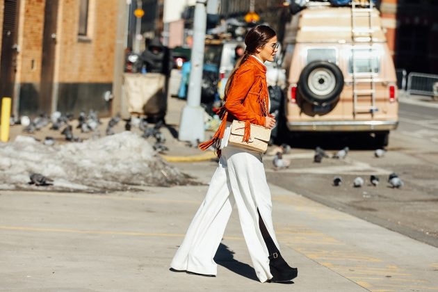 Slit Pants Street Style