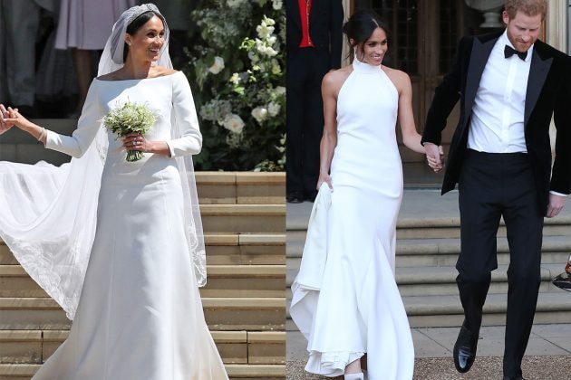 Givenchy Meghan Markle Stella McCartney Markle's Wedding Reception Dress