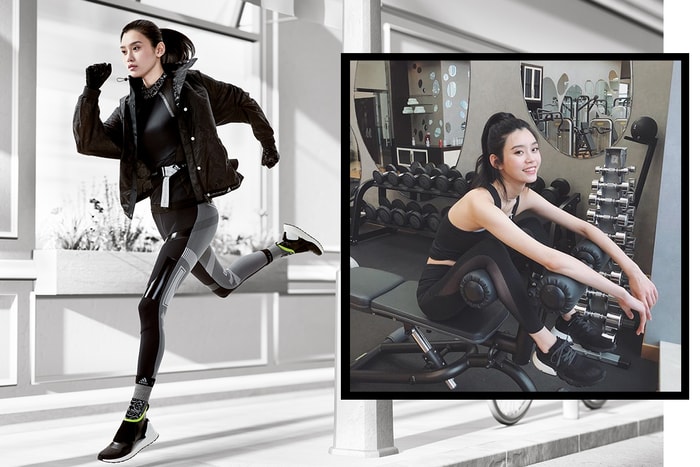 超模奚夢瑤積極鍛練,為 Adidas by Stella McCartney 代言新系列