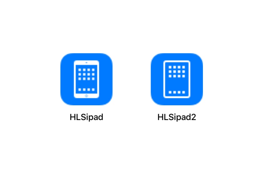 apple ipad Icon found in iOS 12 shows thin bezels and no Home button