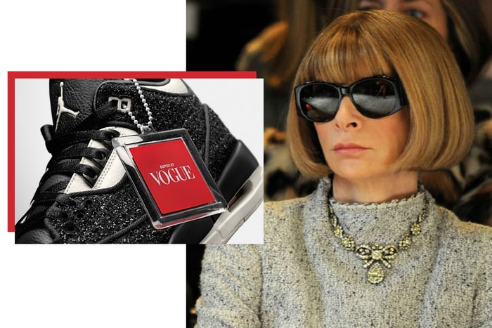 《Vogue》x Nike 第二波連乘釋出,整雙鞋滿滿的 Anna Wintour 元素!