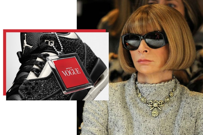 《Vogue》x Nike 第二波連乘釋出，整雙鞋滿滿的 Anna Wintour 元素！