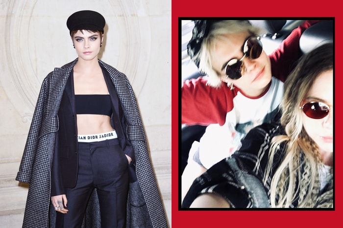 一個深情的吻,就把 Cara Delevingne 這段像霧又像花的新戀情確認了!