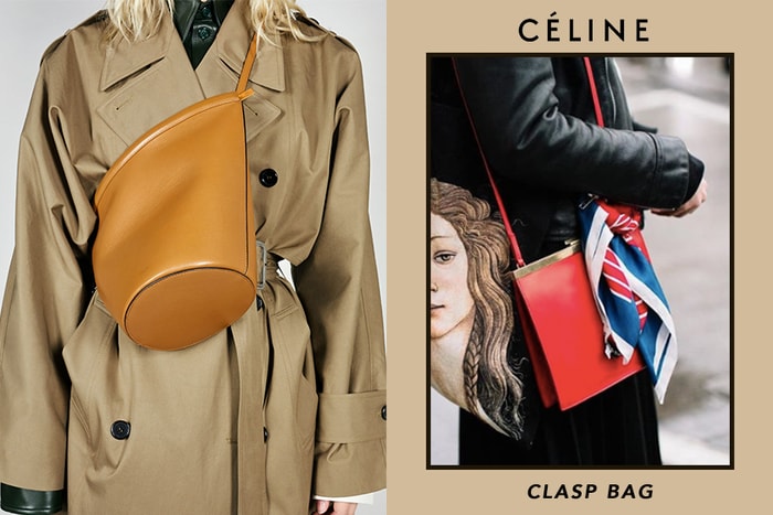 街拍中持續發熱：Céline Clasp 系列推出全新兩大袋款！