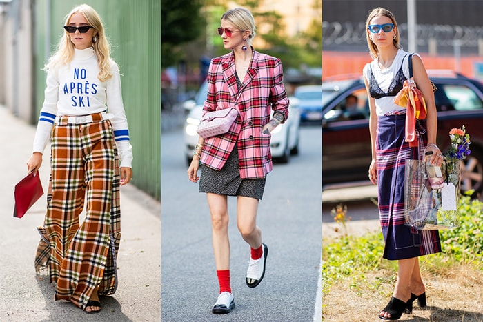 由夏季過度至秋季:北歐女生示範格仔圖案的時尚配搭法,原來新鮮感是這樣穿出來!