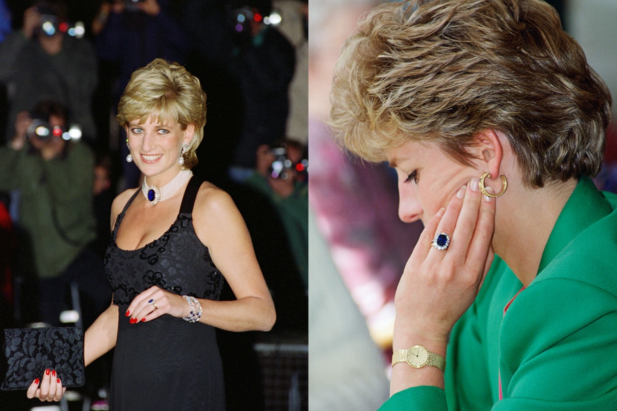 Princess Diana engagement ring kate middleton garrard sad story behind