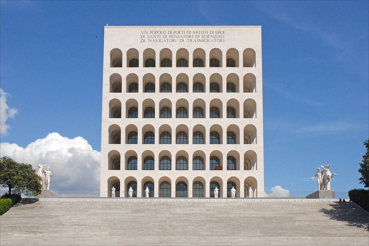 Fendi Palazzo della Civiltà Italiana Movie Europe Raiders