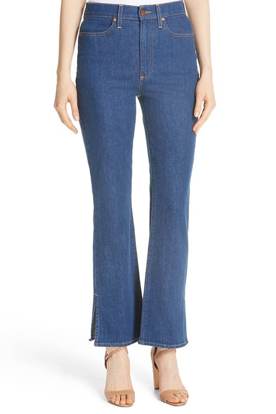 gigi-hadid-slit-hem-jeans-trend_