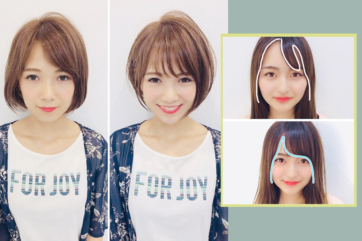 small face hairstyles tokyo hair stylist @masaosugaya bangs