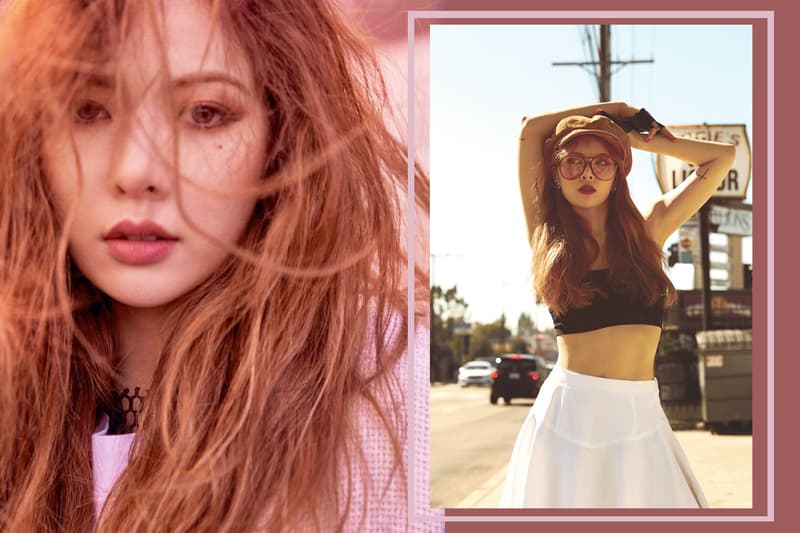 Hyuna E'Dawn Hui Triple H Pentagon Cube Entertainment K Pop Korean Idols Puma Trained as singers failed at audition