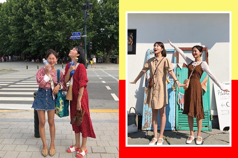 instagram korea girl hyamiiiii bff outfits