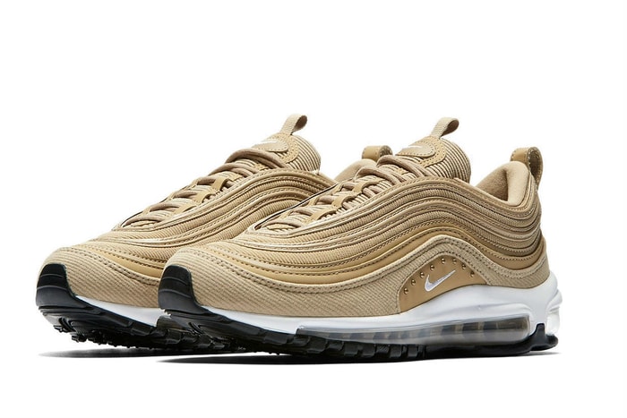 用細節展現妳的品味:Nike Air Max 97 鉚釘小麥金配色質感登場!