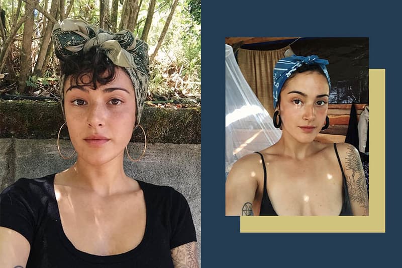 the Seattle fashion blogger headscarf teaching on instagram looks interprets mysterious and exotic exotic styles