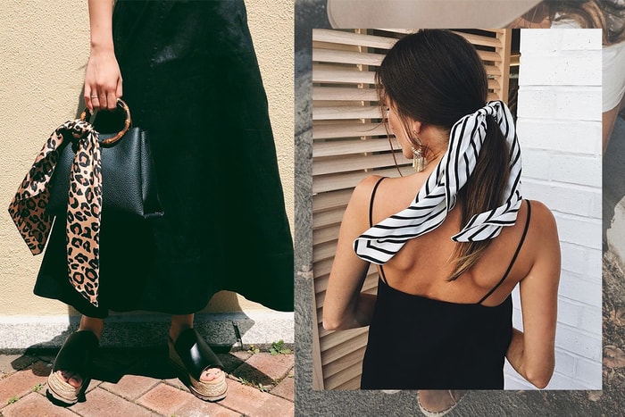 潮人們把絲巾襯得出神入化,看完這 10 種方法後心動想試戴!