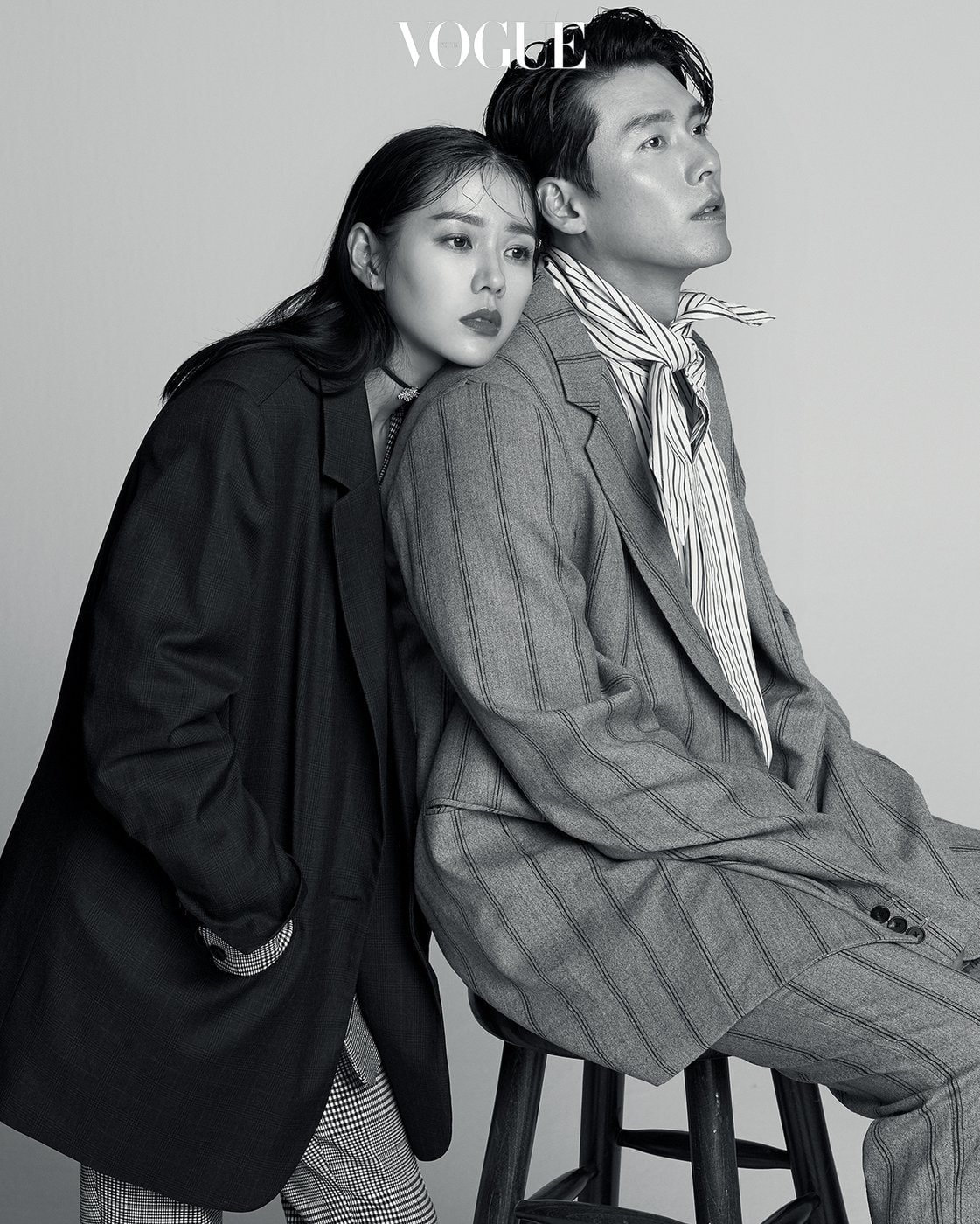 hyun bin and son ye jin shooting vogue for promoting new movie