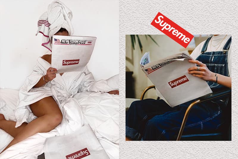 supreme boarded ''New York Post'' headline the newspaper's price above $ 700!