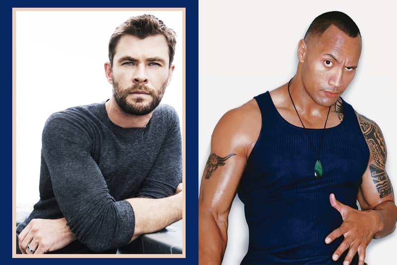 The Rock Dwayne Johnson Chris Hemsworth Thor Birthday Song Menwhore son of a bitch instagram