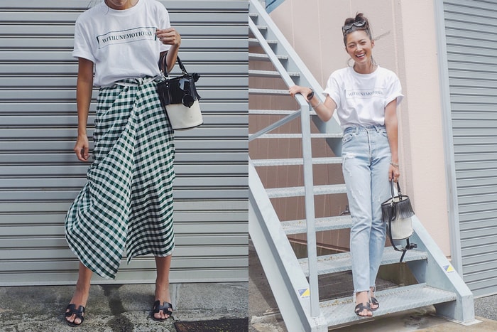 這位日本女生每天穿 Tee 卻讓人看不膩,原來真實身份是 T-Shirt 品牌主理人!