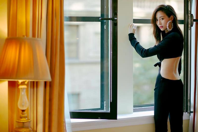 Ning Chang tom ford nyfw new york fashion week celebrity outfit look sexy taiwanese actress