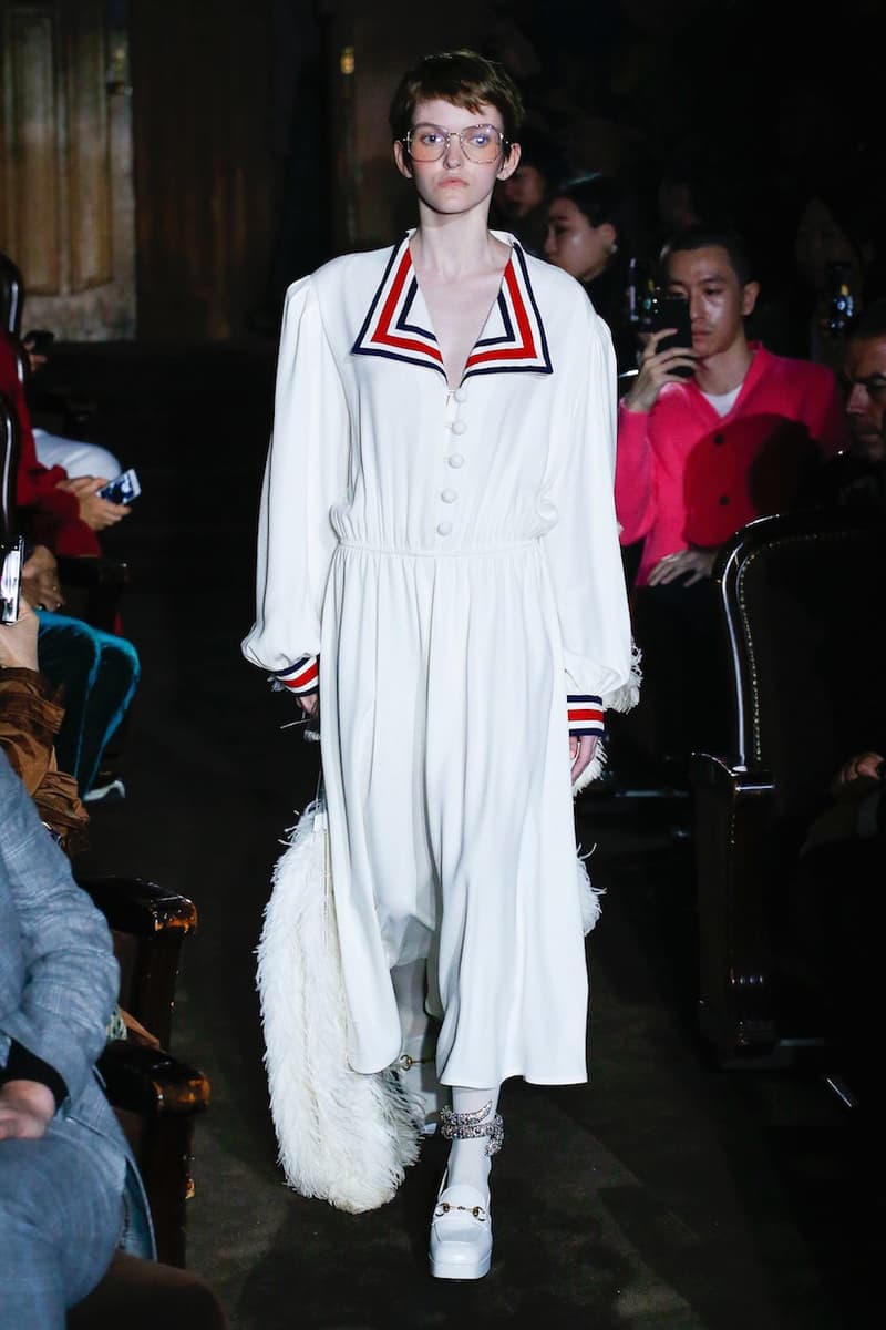 Gucci spring MFW ready to wear alessandro michele fashion show micky strawberry pig