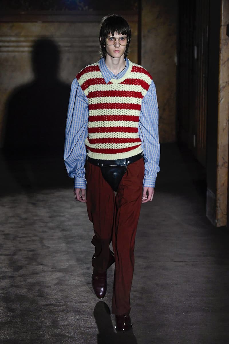 Gucci spring MFW ready to wear alessandro michele fashion show micky strawberry pig