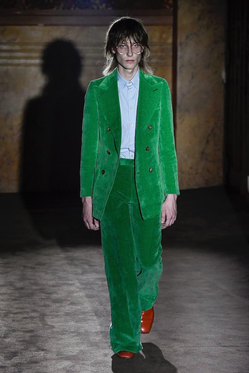 Gucci spring MFW ready to wear alessandro michele fashion show micky strawberry pig